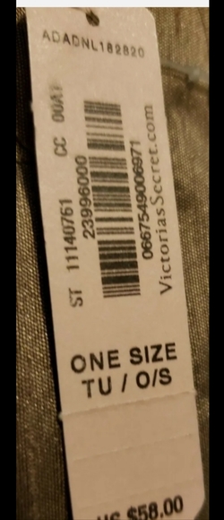 Victoria's Secret LOT Fringe TOTE NWT plus 2 small VS bags, size Large Lingerie - Picture 6 of 6